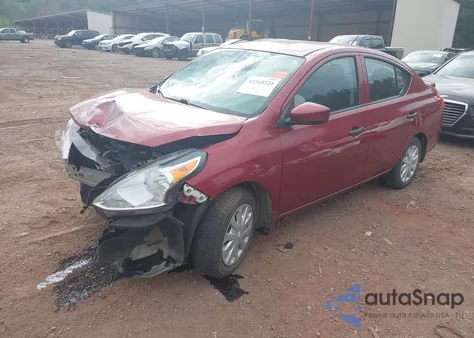 2018 Nissan Versa 1.6 S+ из США, поврежденный, VIN 3N1CN7AP7JL859659